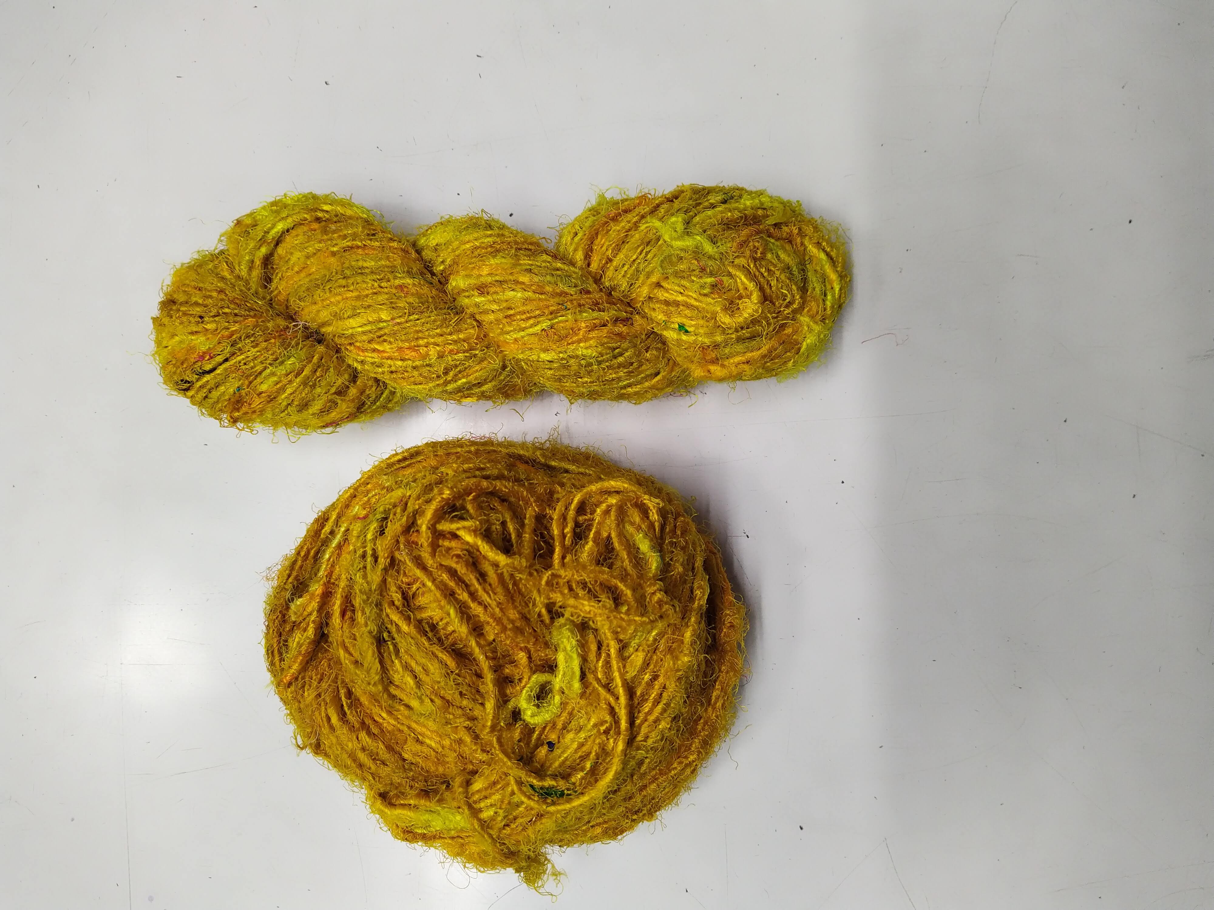 Recycled silk yarn (21)